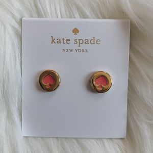 NWT Kate Spade Spot the Spade Earrings